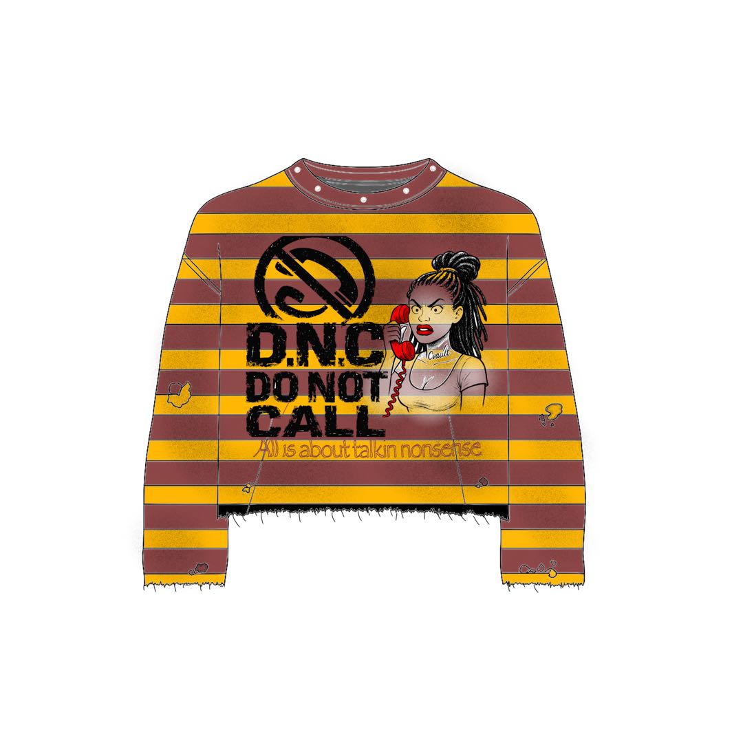 D.N.C Distressed Stripe Longsleeve